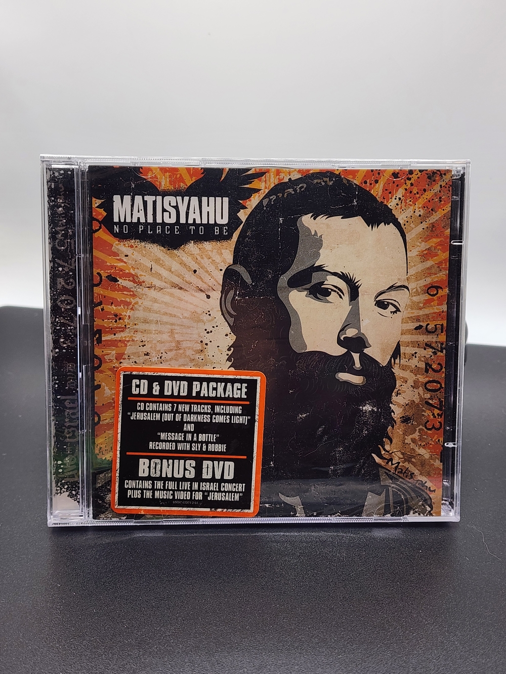 Matisyahu – No Place To Be - New CD & DVD 2006 Epic Records. Still Sealed.